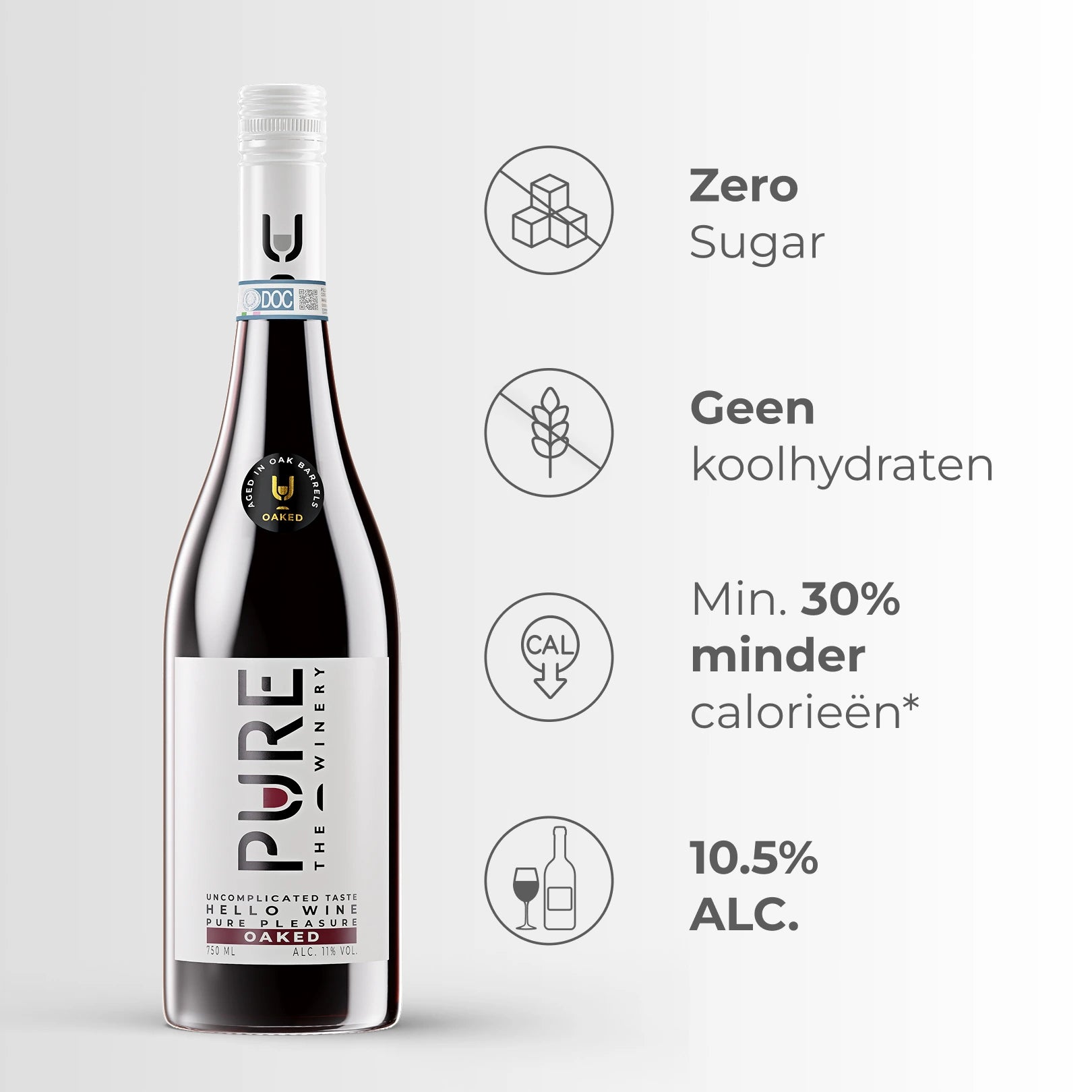 Zero Sugar Oaked Red